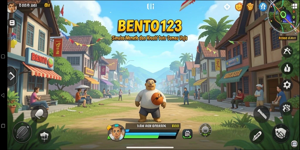 Tampilan gameplay BENTO123 yang memikat dan interaktif.