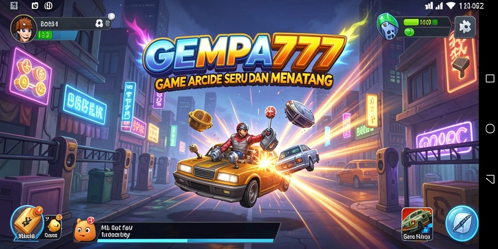 Tampilan gameplay seru dan menantang di GEMPA777.