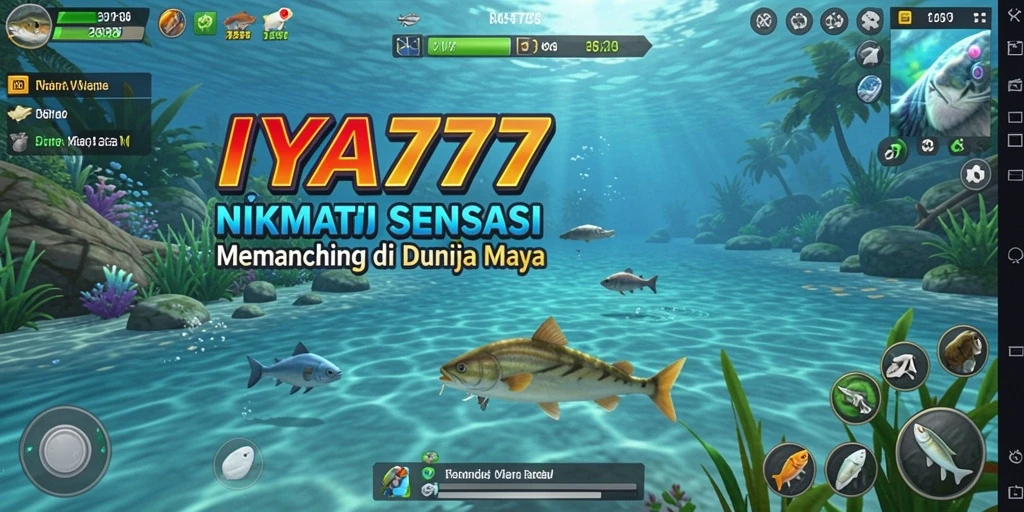 Gameplay IYA777 menampilkan pengalaman memancing yang menyenangkan dan grafis menakjubkan.