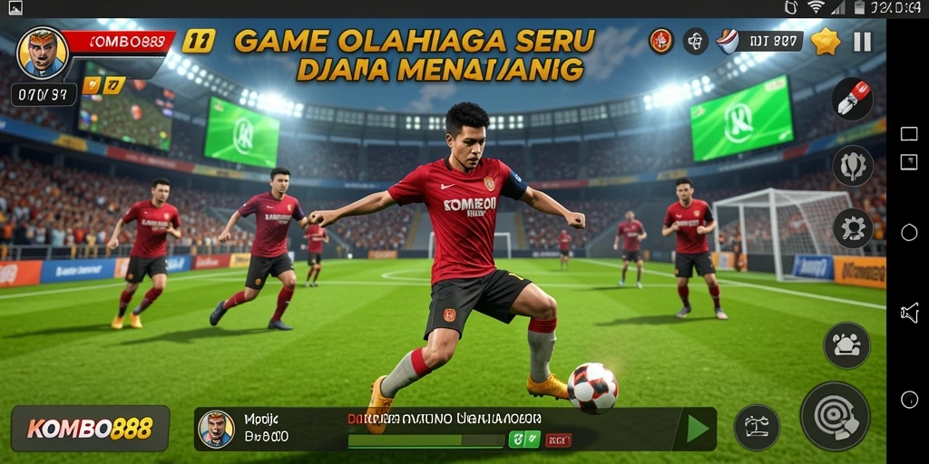 Tampilan gameplay seru di KOMBO88 yang menarik.