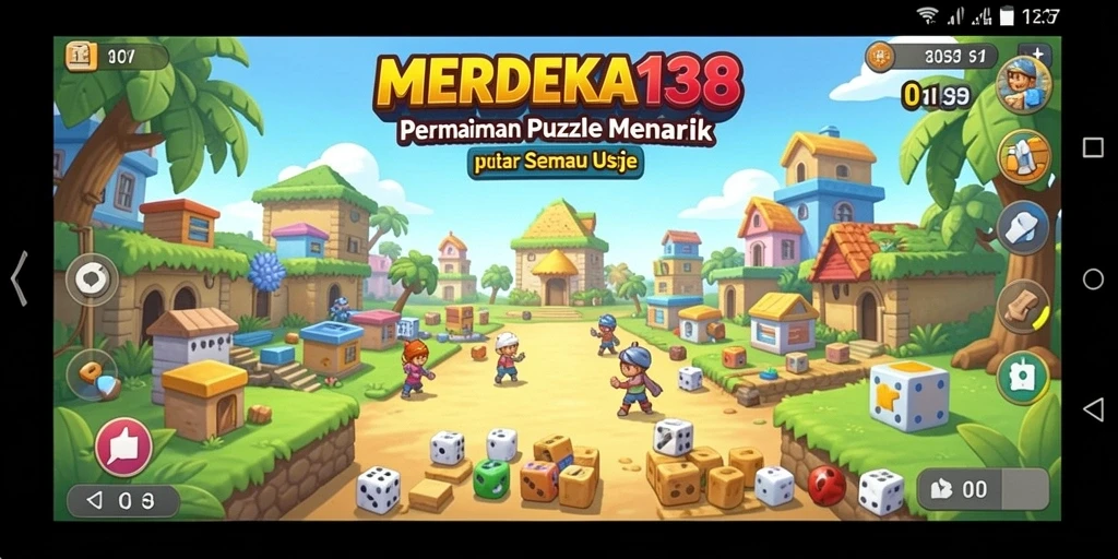 Tampilan menarik dari gameplay MERDEKA138 yang menantang dan menyenangkan.