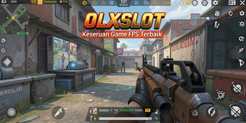 Screenshot dari gameplay seru OLXSLOT dengan suasana pertempuran yang intens.