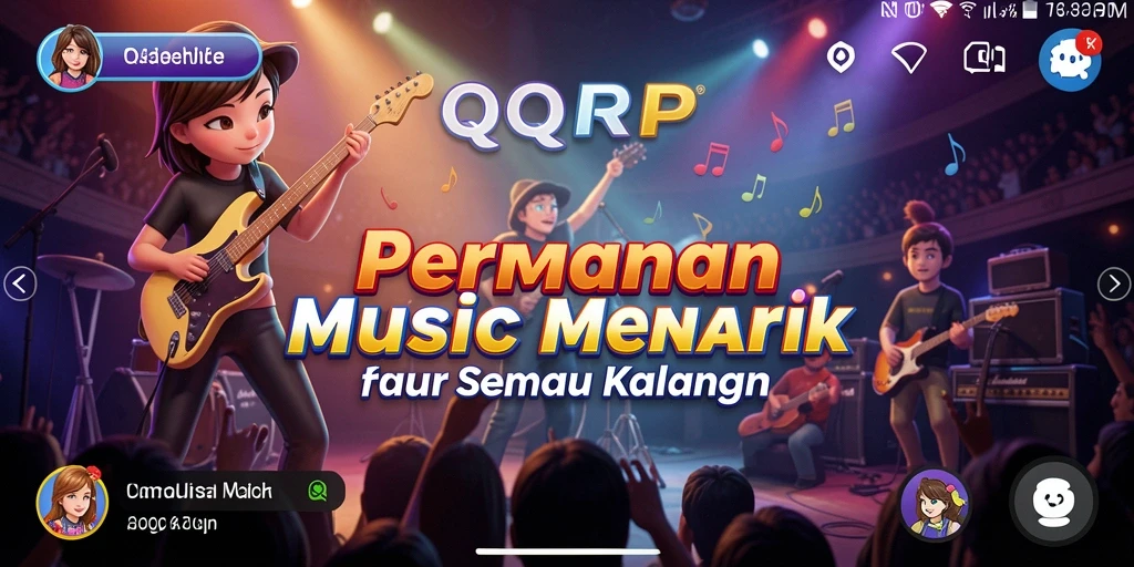 Tampilan gameplay <strong>QQRP</strong> yang seru dan interaktif.