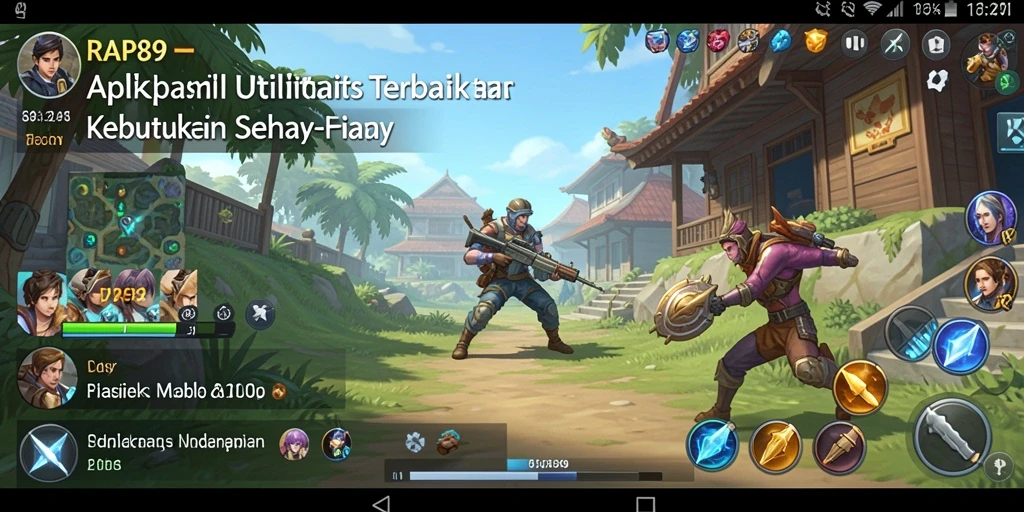 Screenshot utama RAP89 menampilkan antarmuka aplikasi yang intuitif.