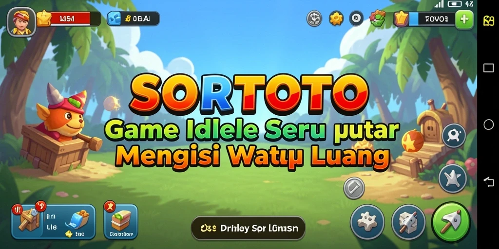Tampilan gameplay SORTOTO yang menarik dan menyenangkan.